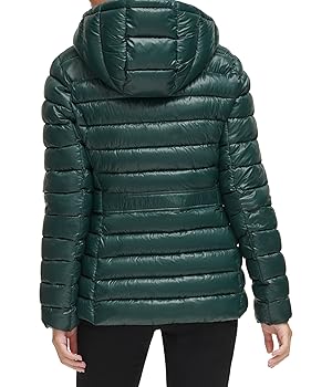 Amazon.com: DKNY Short Packable With Side Tab Malachite XL